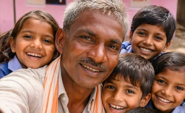School Collapsed: This Rajasthan Farmer Gave His Only Home So 75 Children Could Study