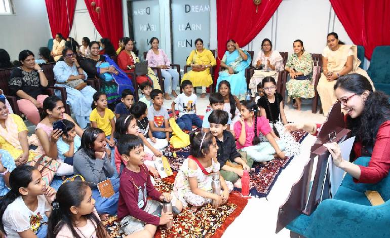 More opportunities for creative expressions; Katha Dhara Hyderabad event brings theatre to government school students