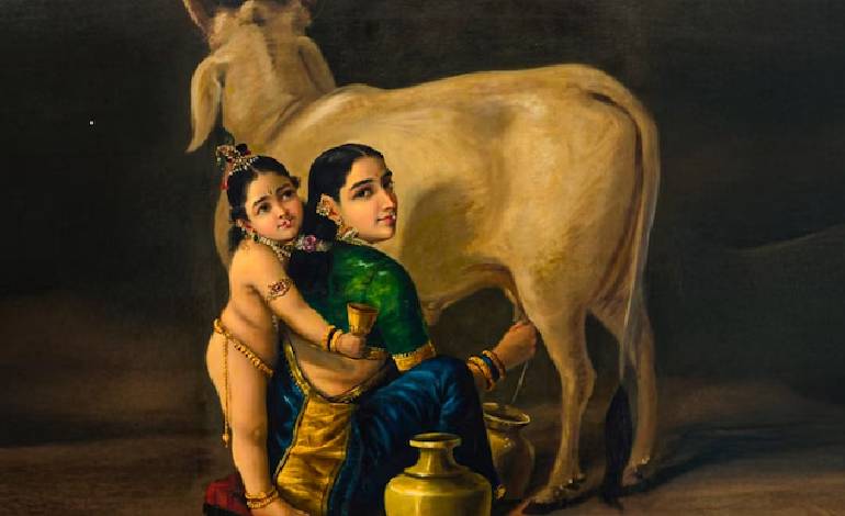 Raja Ravi Varma’s ‘Yashoda and Krishna’ sets record; Sold for Rs 167.2 crore