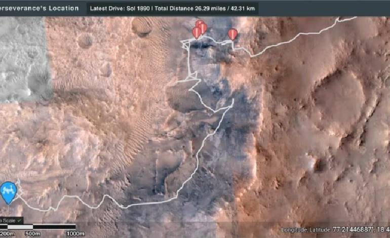Perseverance marks 5 years on Mars, hits ‘marathon’ milestone with 26.2 miles driven
