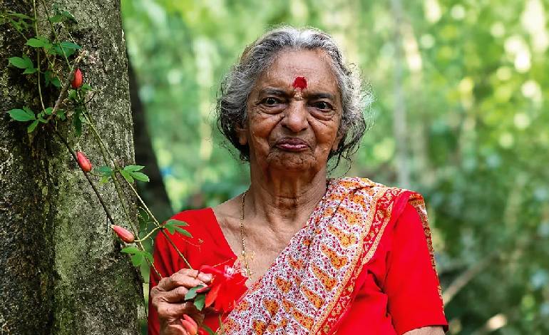 At 91, Kerala’s ‘Vanamuthassi’ turns 5 acres of sandy land into a forest with over 3,000 trees