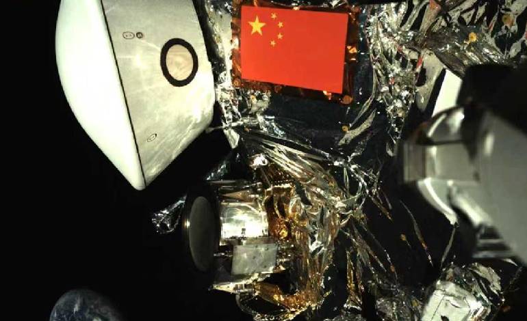 China’s spacecraft reaches asteroid that may be a piece of the moon