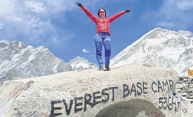 Jaipur’s Neelima Arora becomes first woman with thalassaemia to summit Everest
