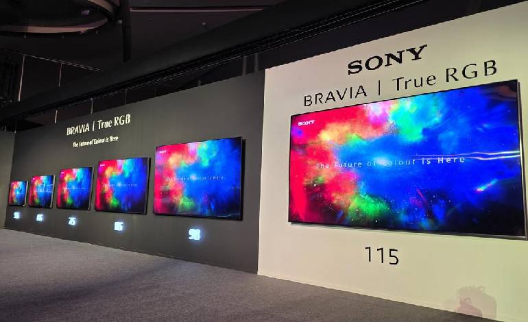 Sony launches 115-inch Bravia 9II true RGB smart TV in India