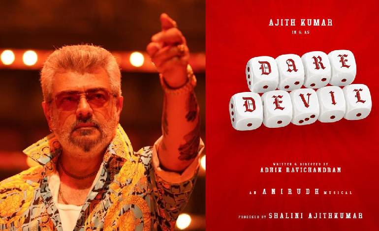 Ajith Kumar and Adhik Ravichandran reunite for ‘Dare Devil’; Shalini Ajith to produce