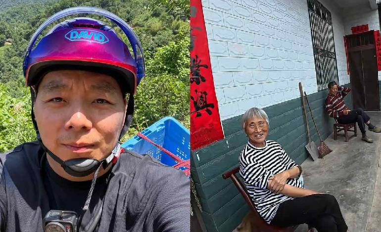 China’s ‘family bridge’: Courier reconnects elderly parents with children working abroad