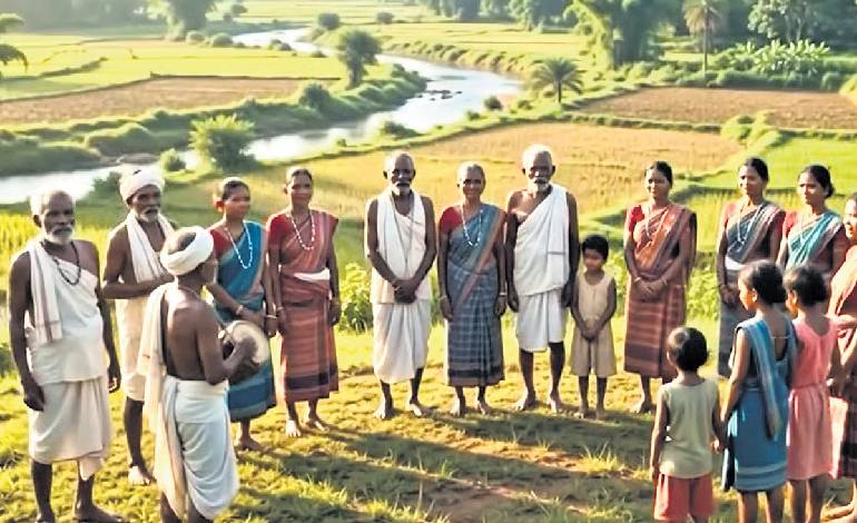 Adilabad father-son duo uses AI to bring gond revolutionary Komaram Bheem to life