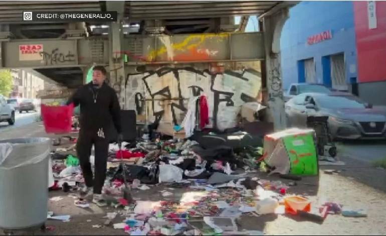 Queens resident cleans up crown heights dumping site after viral video